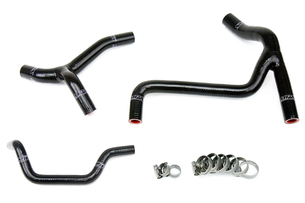 HPS Performance Red Reinforced Silicone Radiator Hose Kit Coolant for Kawasaki 10-12 KX450F