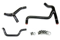 HPS Performance Red Reinforced Silicone Radiator Hose Kit Coolant for Kawasaki 10-12 KX450F