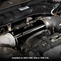 PPE Turbo Resonator Delete Kit - GM 3.0L Duramax 2020-2026 - Billet - Raw 115020400