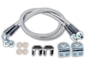 ~(0.9 lbs. 9X5X2)~ JK Front Brake Line Kit 26 Inch 07-Pres Wrangler JK TeraFlex