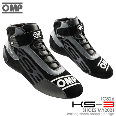 OMP KS-3 Shoes My2021 Black - Size 35