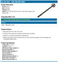 Drive Axle Shaft