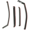 Westin 2007-2013 Chevrolet/GMC Avalanche Wade In-Channel Wind Deflector 4pc - Smoke