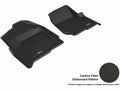 3D MAXpider 2017-2019 Ford F-250/350/450 Kagu 1st Row Floormat - Black