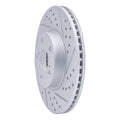 R1 08-19 Pontiac Vibe Front Right Drilled & Slotted Geoperformance Rotor