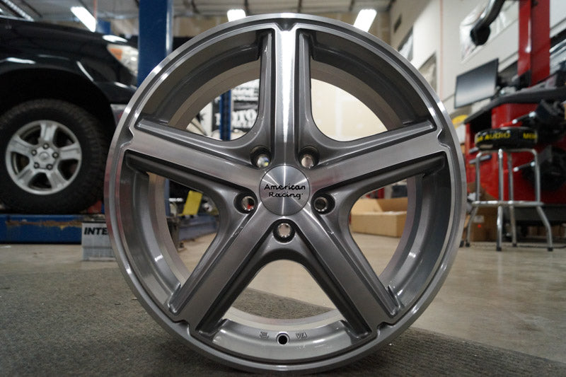 AR883 17X7.5 5X100 ANTHR MACH 40MM