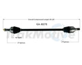 NEW CV AXLE