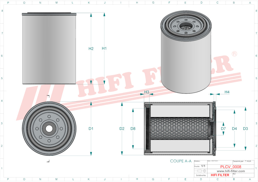 FUEL/WATER SEPARATOR MIN ORDER QTY1
