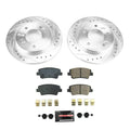 Power Stop 2021 Hyundai Elantra Rear Z23 Evolution Brake Kit