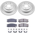 Power Stop 93-96 Subaru Impreza Rear Z17 Evolution Geomet Coated Brake Kit