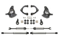 Fabtech 11-19 GM C/K3500HD 2WD/4WD 1in Rear Leaf Spring Block & U-Bolt Kit