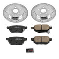 Power Stop 09-10 Pontiac Vibe Rear Z23 Evolution Sport Brake Kit
