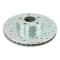 StopTech Select Sport 13-15 Subaru BRZ Slotted / Drilled Left Front Rotor