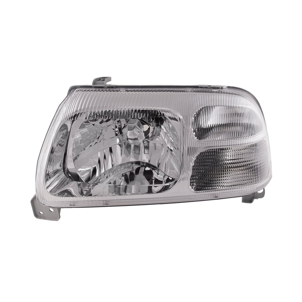LH H/LMP ASSY COMP; W/O BULBS OR SOCKETS; W/CHR BEZEL GR VITARA 199905