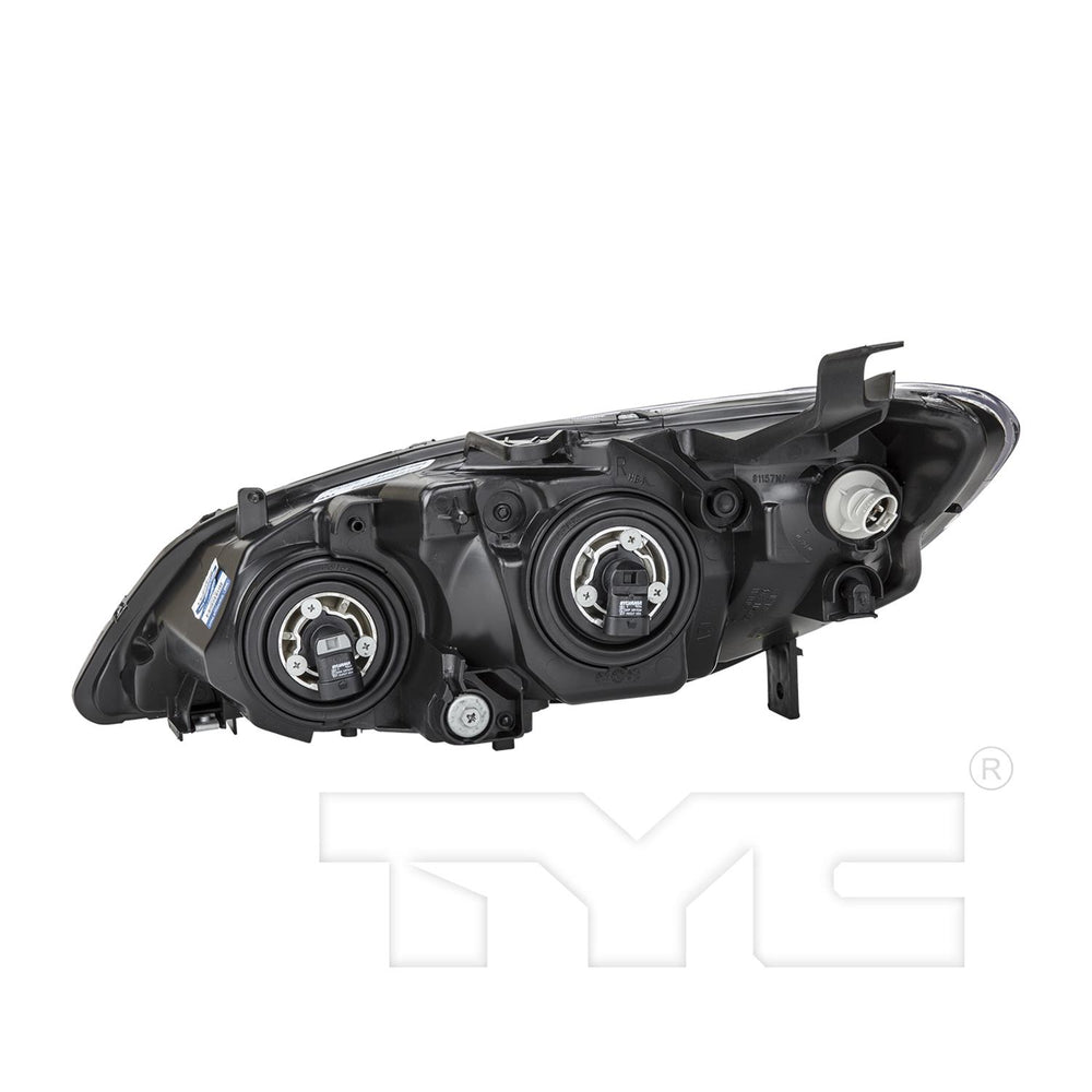 RH HEADLAMP SDN/COUPE/HYBRID; INCL SIDE MARKER/PARK/SIGNAL LAMPS; W/O BULBS OR SOCKETS CIVIC 0405