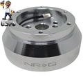 NRG Short Hub Adapter Gm / Dodge / Chevy - Shiny Silver
