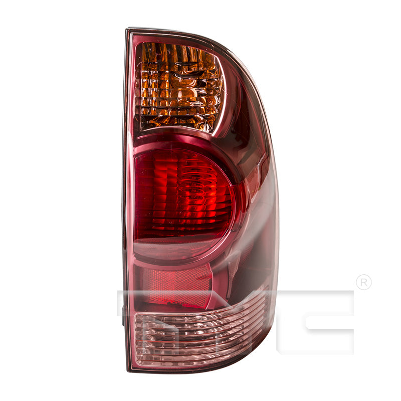 CAPA RH TAILLAMP ASSY CLEAR/RED CENTER LENS TOYOTA TACOMA 20052008; STD TYPE TOYOTA TACOMA 1215