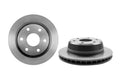 Brembo 02-06 Cadillac Escalade/2000 Yukon XL 2500 Rear Premium UV Coated OE Equivalent Rotor