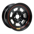 Wheel 15x8 D-Hole 4x100 mm 5in BS Black
