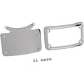 Kuryakyn Curved License Plate Frame Chrome
