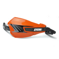 Cycra Vortex Hand Guard/w Universal U-Clamps - Yellow
