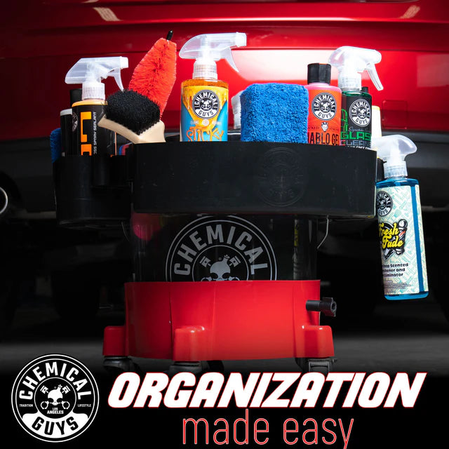 Chemical Guys Freeloader Bucket & Dolly Organizer - Black