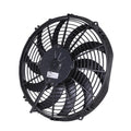 Electric Fan 12.00 Inch Electric Fan Puller Style Medium Profile 1328 CFM 10 Curved Style Blades Spal