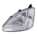 LH HEADLAMP LENS/HOUSING; 2DR HATCHBACK; SI; CIVIC 0103