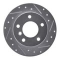 DFC 96-02 BMW Z3 Rear Right Drilled & Slotted Silver Brake Rotor