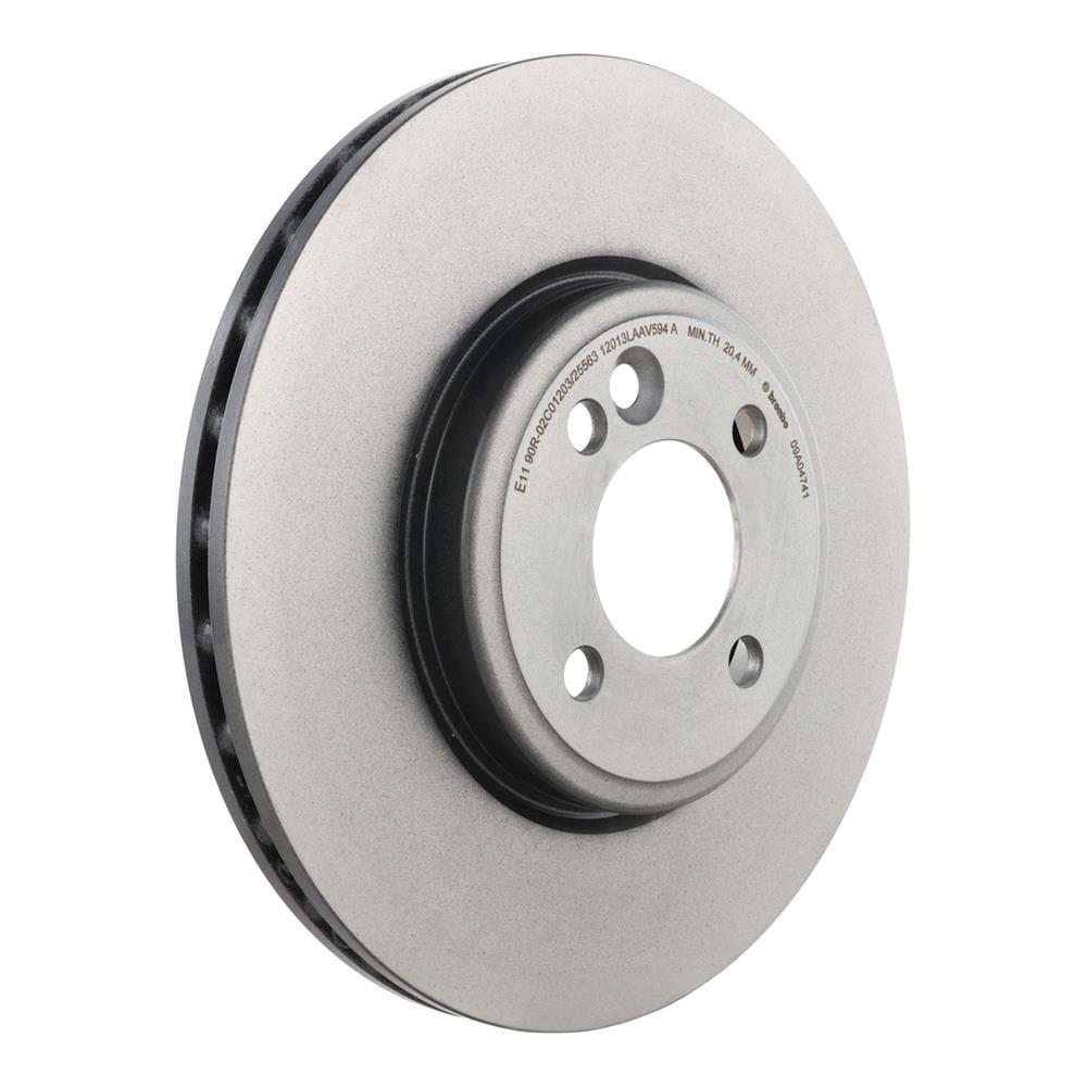 Brembo 05-07 Mini Cooper Front Premium UV Coated OE Equivalent Rotor
