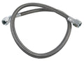 Fragola -8AN Hose Assembly Straight x 45 Degree Steel Nut 36in