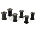 Energy Suspension 99-04 Ford F-350 2wd/F-250 SD 4wd/F-350 4wd Black Rear Leaf Spring Bushing Set