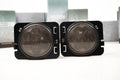 ~(0.5 lbs. 6X5X1)~ XB Parking Lights: Wrangler JK (07-18) (Amber Smoked Set)