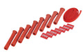 DEI Protect-A-Boot and Wire Kit 8 Cylinder - Red