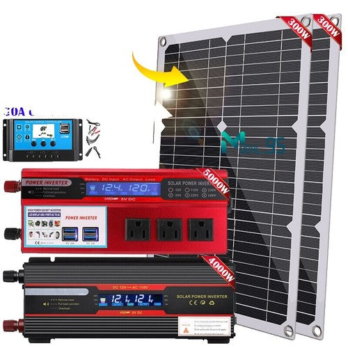 4 BRACKET FLAT SOLAR PANEL MOUNTING SYSTEM W HARDWARE