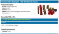 Energy Suspension - Control Arm Bushing Set - 3.3102R