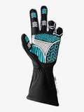 Glove Flex Medium Black / Flo Blue SFI / FIA