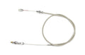 POLISHED HITECH THROTTLE CABLE KIT