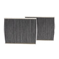 1019 BMW (VARIOUS) CABIN AIR PANEL FILTER 9.65IN L X 8.11IN W 1.18IN H QTY