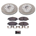 Power Stop 92-96 Honda Prelude Front Semi-Coated Rotor Kit
