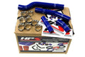 HPS Performance Blue Reinforced Silicone Radiator Hose Kit Coolant for Yamaha 03-05 YZ450F