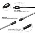 XK Glow Strips Single Color XKGLOW LED Accent Light Motorcycle Kit Green - 10xPod + 4x8In