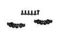 Kentrol 87-95 Jeep Wrangler YJ Door Hinge Set 4 Pieces - Powdercoat Black