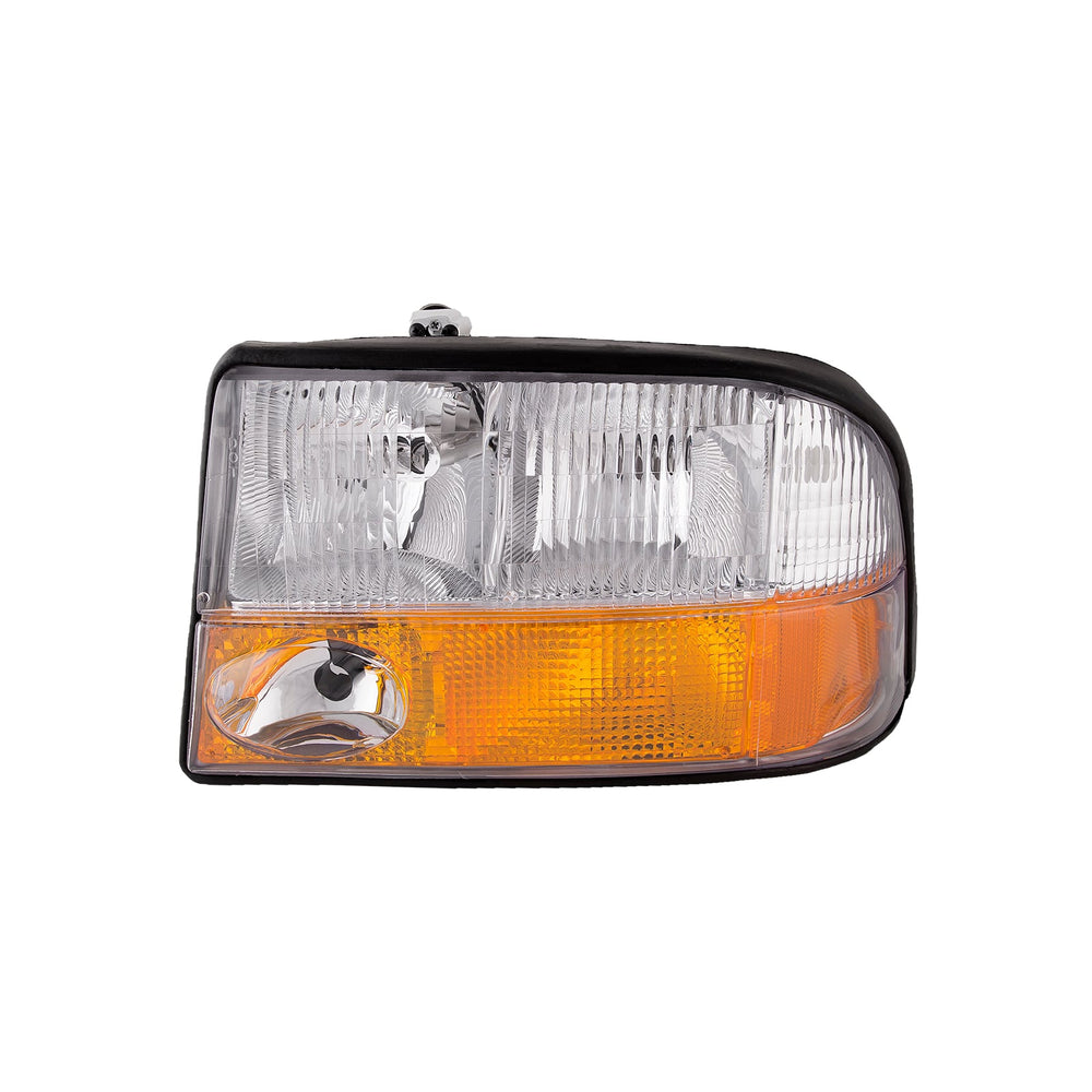 LH HEADLAMP ASSY COMPOSITE; W/O HID; W/FOG LAMPS; ENVOY 9800