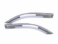Putco 14-17 Kia Forte Sedan - Tape on Application Element Chrome Window Visors