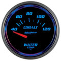 Autometer Cobalt 52mm Short Sweep Electronic 40-120 Deg C Water Temperature Gauge