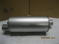 SUPER TURBO MUFF SIDE INLET CENTER OUTLET 2.25IN 14IN BODY