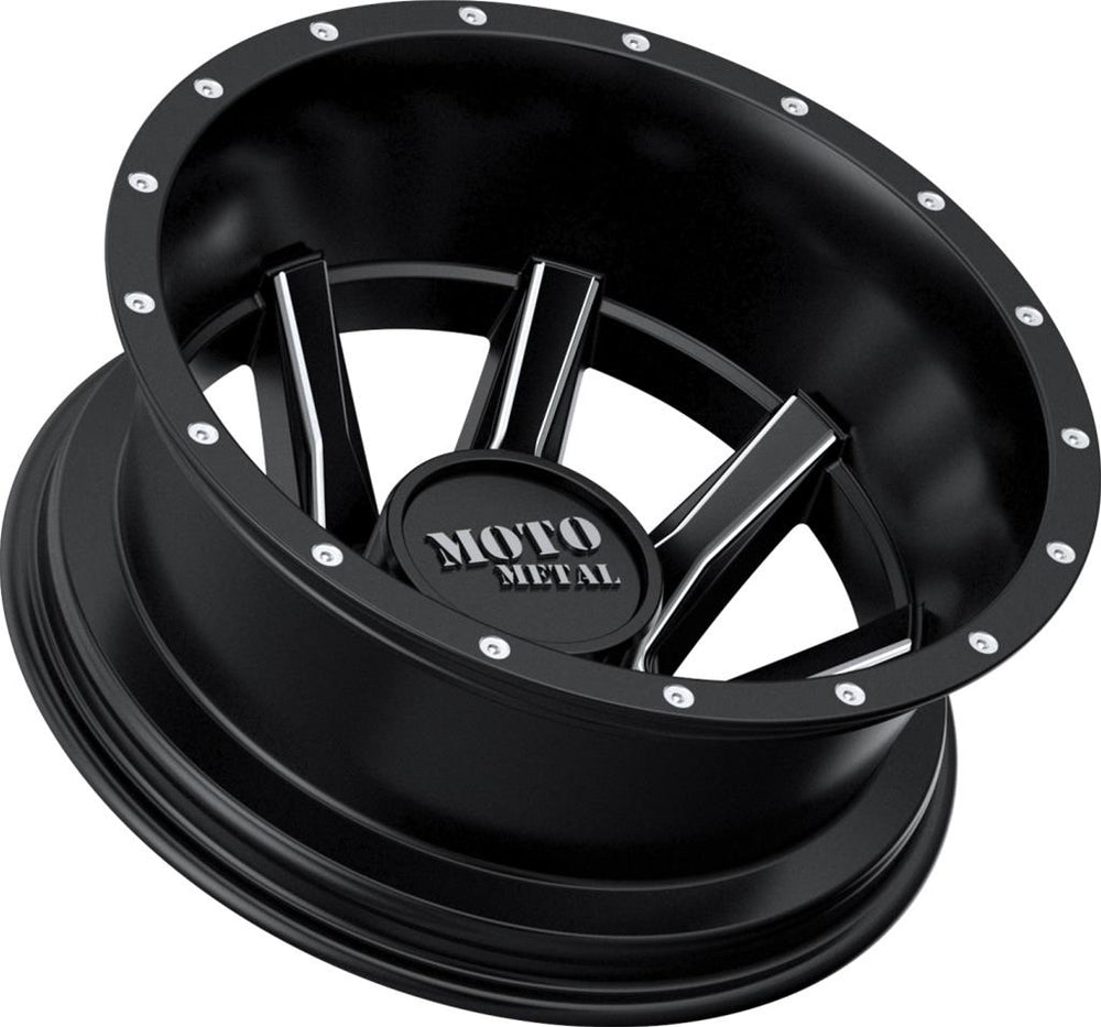 MO995 17X6.5 8X210 S-BLK MILL -155MM