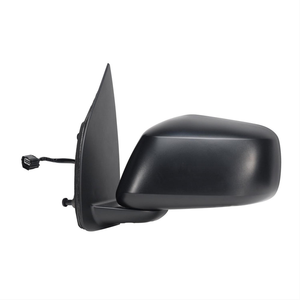 0512 NISSAN FRONTIER LH HEATED POWER FOLDAWAY OE MIRROR TEXTURED BLACK