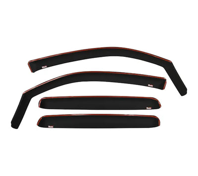 1019 4RUNNER INCHANNEL WIND DEFLECTOR 4PC MATTE BLACK